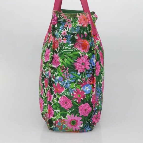 PRADA Tote Bag Nylon Multicolor Silver Auth - Picture 5 of 16